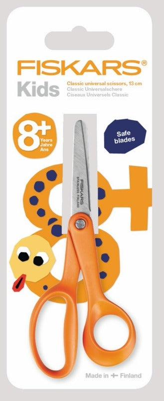 FISKARS Kinderschere Classic 13cm 1005166 orange, Rechtshänder
