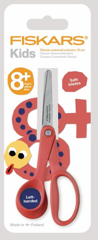 FISKARS Kinderschere Classic 13cm 1005169 rot, Linkshänder