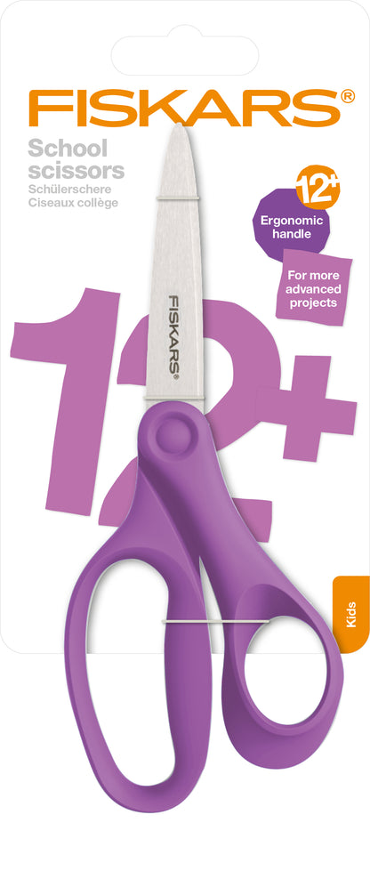 FISKARS Schulschere 18cm 1067857 violett, Rechtshänder