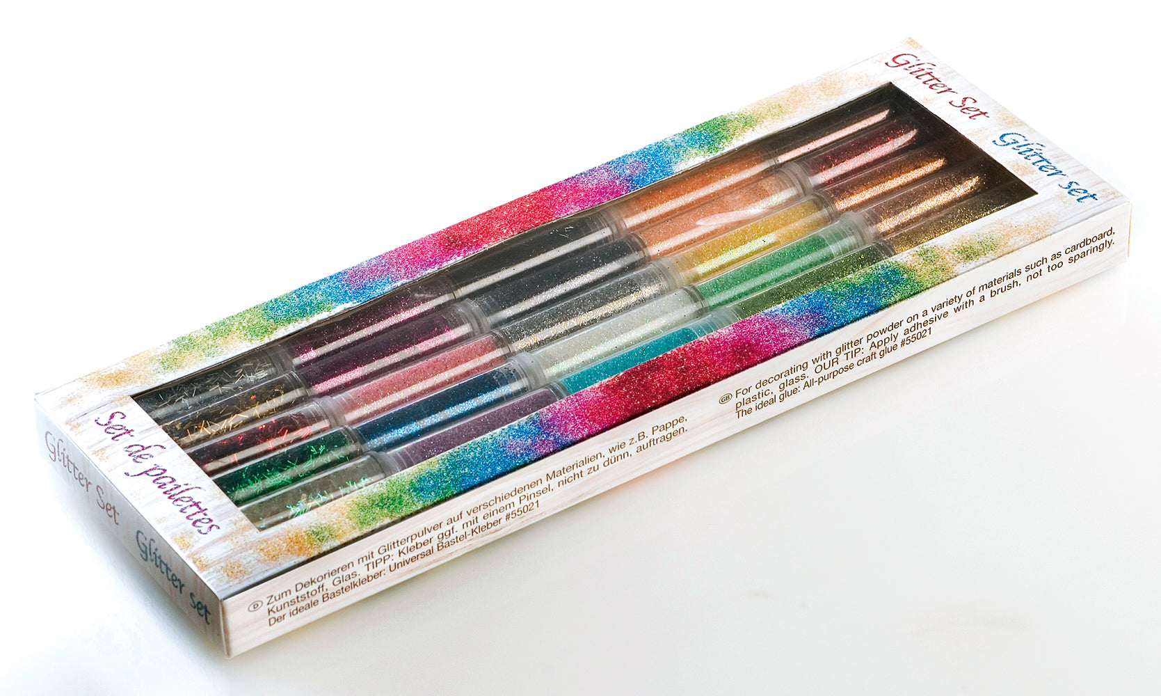 FOLIA Glitter-Set Deko 578 30 Stück