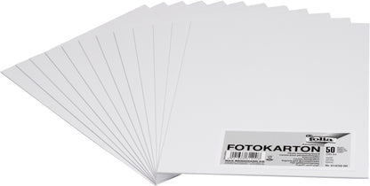 FOLIA Fotokarton A4 614/50 00 300g, weiss 50 Blatt