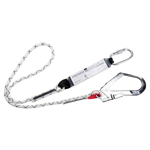 Kernmummanteltes Seil mit Schockabsorber