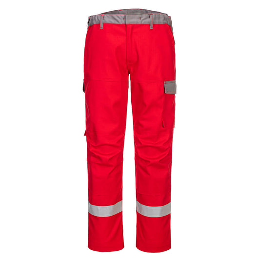 Portwest FR06 Hose – Rot – strapazierfähige Arbeitshose