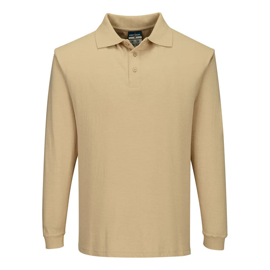 Portwest FR10 Poloshirt – Braun – bequem & funktional