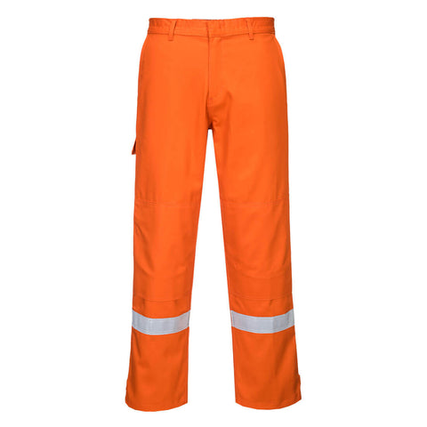 Portwest FR26 Hose – Orange Lang – strapazierfähige Arbeitshose
