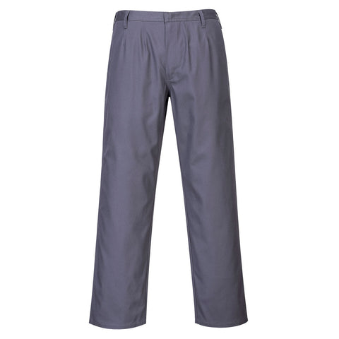 Portwest FR36 Hose – Grau – strapazierfähige Arbeitshose