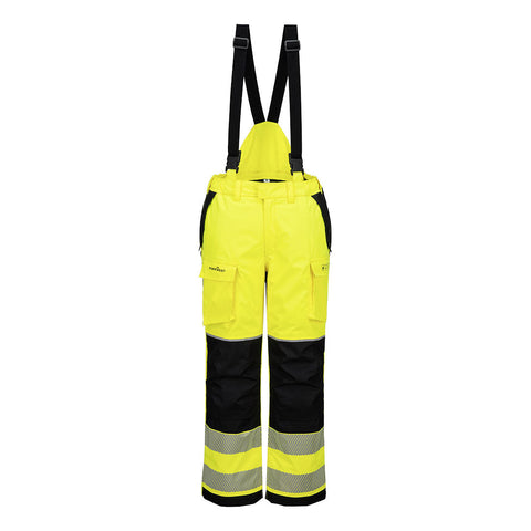 Portwest FR426 Hose – Gelb/Schwarz – strapazierfähige Arbeitshose