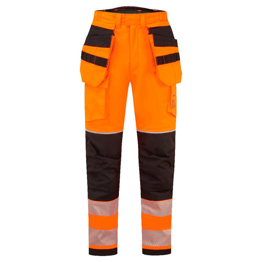 Portwest FR427 Hose – Orange/Schwarz – strapazierfähige Arbeitshose
