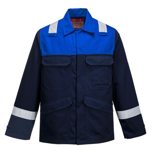 Portwest FR55 Arbeitsjacke – Marine/Royal – robust & funktional