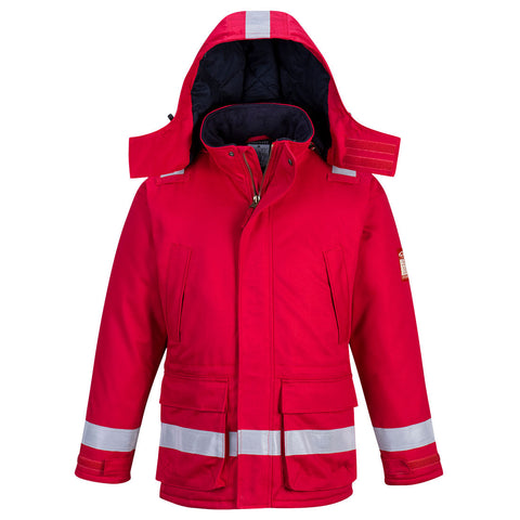 Portwest FR59 Arbeitsjacke – Rot – robust & funktional