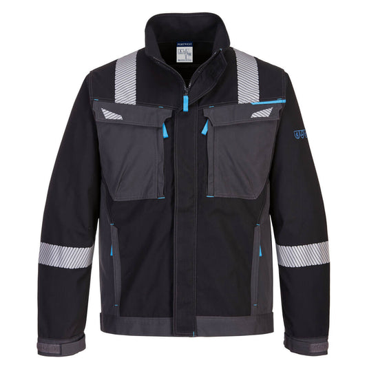 Portwest FR602 Arbeitsjacke – Schwarz – robust & funktional