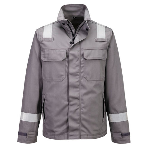 Portwest FR609 Arbeitsjacke – Grau – robust & funktional