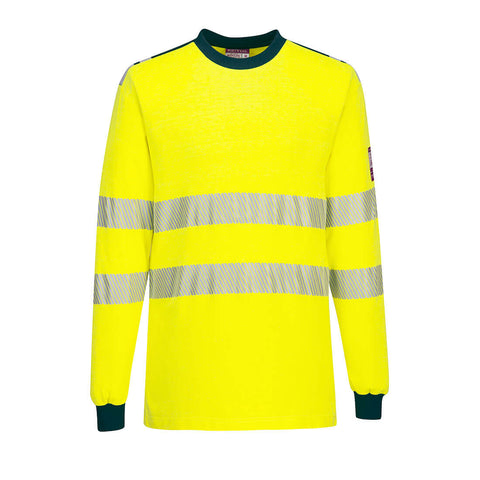 Portwest FR701 Shirt – Gelb/Marine – bequem & funktional