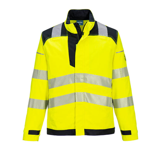 Portwest FR714 Arbeitsjacke – Gelb/Schwarz – robust & funktional