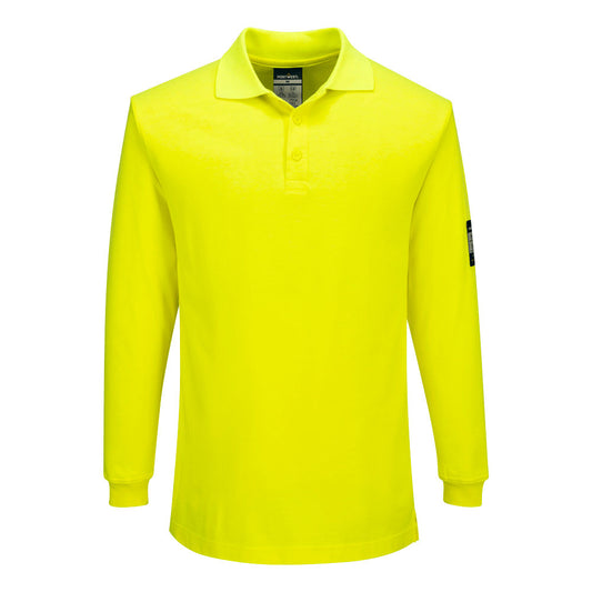 Portwest FR805 Poloshirt – Gelb – bequem & funktional