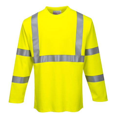 Portwest FR96 Shirt – Gelb – bequem & funktional