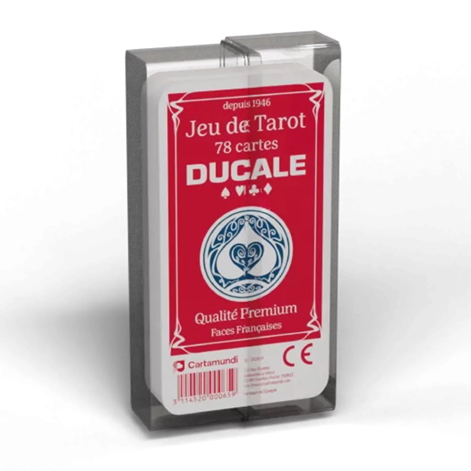DUCALE ORIGINE BOITE PLASTIQUE TAROT SOUS DISPLAY