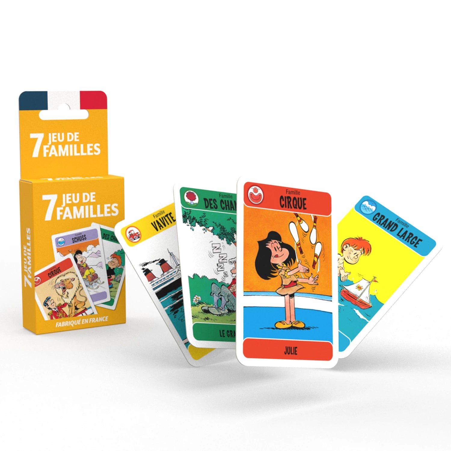 SHUFFLE JEU DE 7 FAMILLES ECO FORMAT