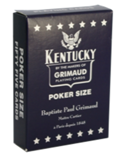 KENTUCKY POKER 54 CARTES - PORTRÄTS UND FORMAT US - KARTON E