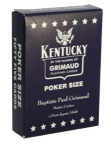 KENTUCKY POKER 54 CARTES - PORTRÄTS UND FORMAT US - KARTON E