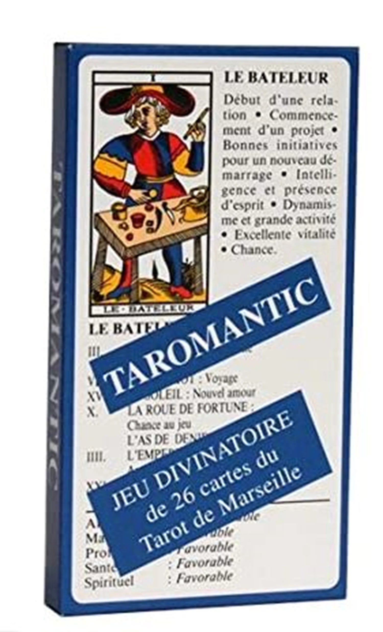 Z - TAROMANTIC 26 CARTES