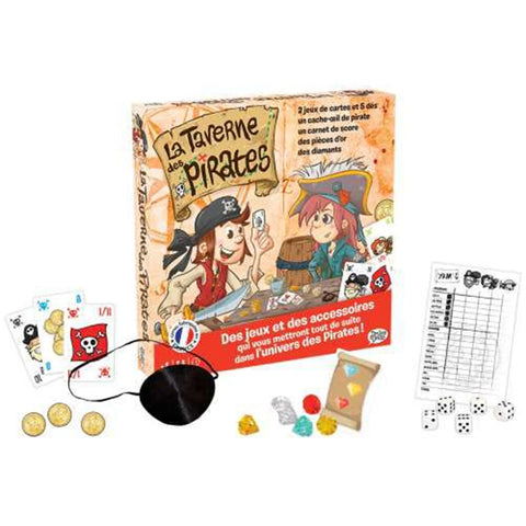 LA TAVERNE DES PIRATES GRAND COFFRET DE JEUX