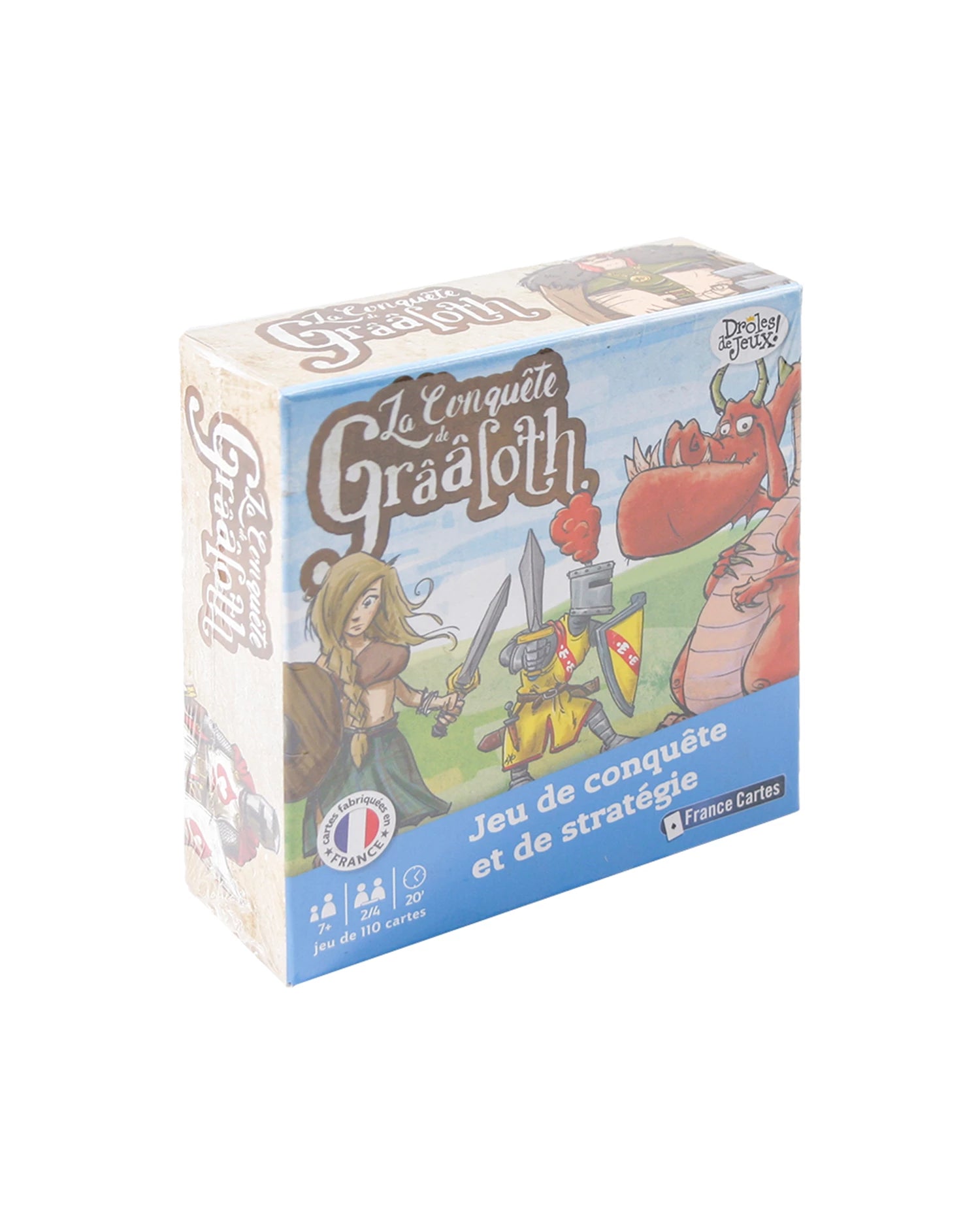 LA CONQUETE DE GRAALOTH JEU DE STRATEGIE 110 CARTES