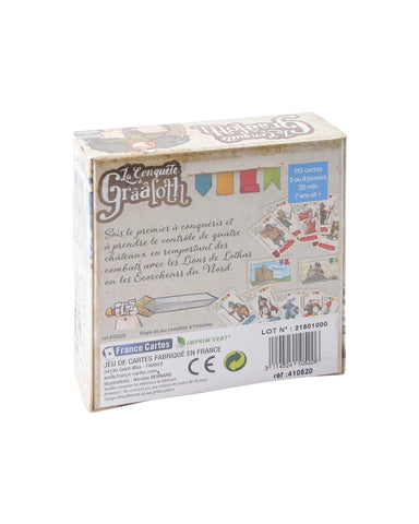 LA CONQUETE DE GRAALOTH JEU DE STRATEGIE 110 CARTES