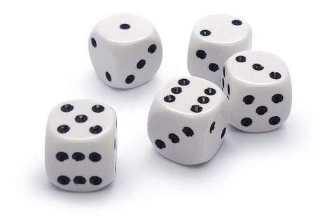 YAM'S 5 DES 18 MM EN BOITE PLASTIQUE