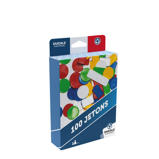 BOITE DE 100 JETONS 27MM