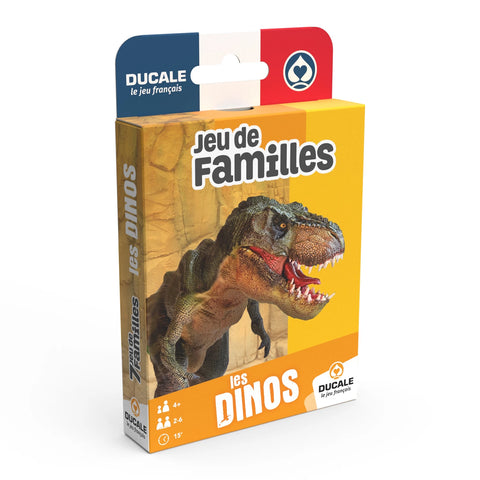 SHUFFLE JEU DE FAMILLE DINOSAURES