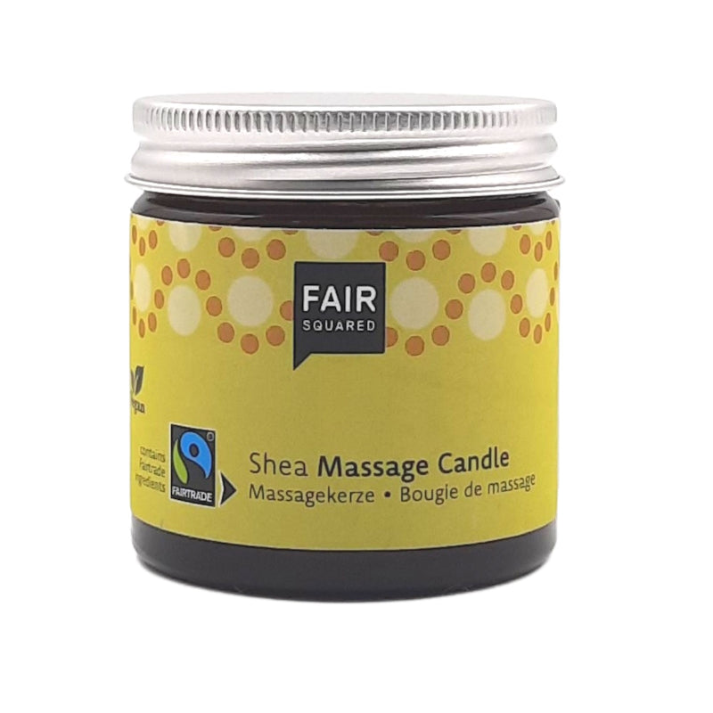 FAIR SQUARED Massagekerze Shea 50ml