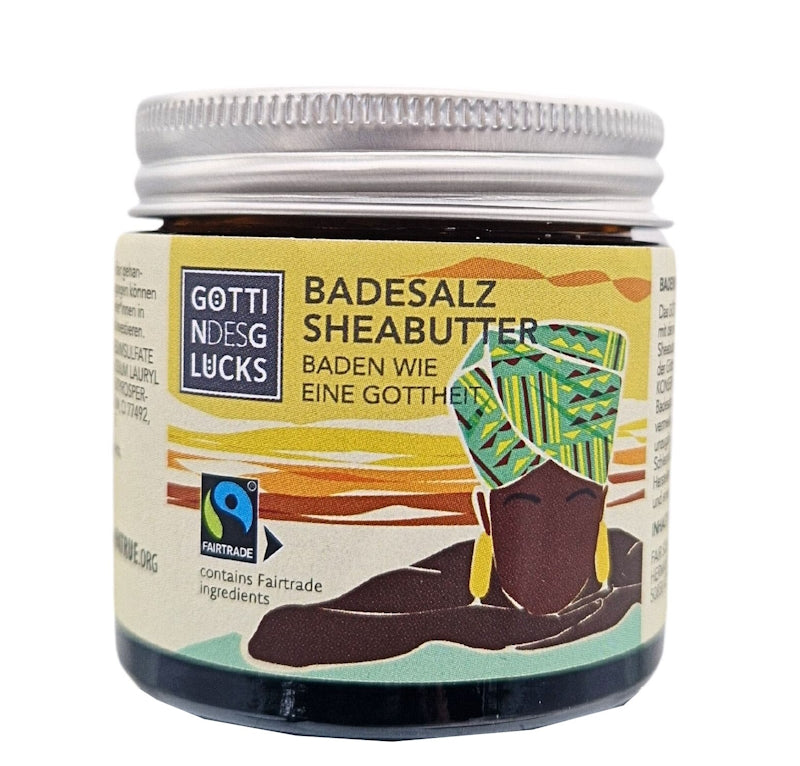 GÖTTIN D.GLÜCKS Badesalz Shea 50g