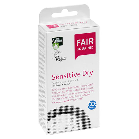 FAIR SQUARED Kondome Sensitive Dry 10er