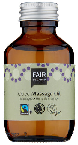 FAIR SQUARED Massageöl Olive 100ml