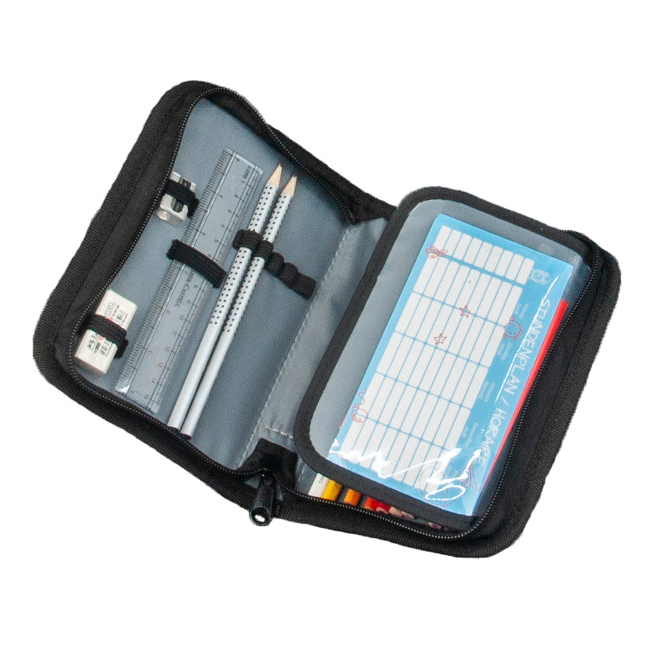 FUNKI Etui Fast Car 6012.605 schwarz/grün 205x140x45mm