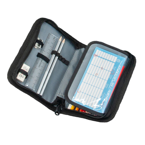 FUNKI Etui Fast Car 6012.605 schwarz/grün 205x140x45mm