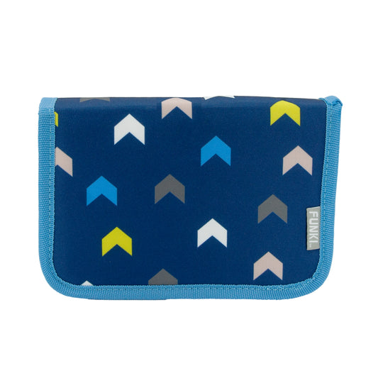 FUNKI Etui Kicker 6012.618 blau/Multicolor 205x140x45mm
