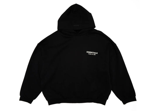 Fear of God Essentials Fleece Hoodie  Black