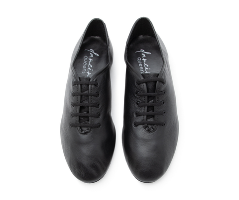 Flow Tanzschuhe in Schwarz Leder