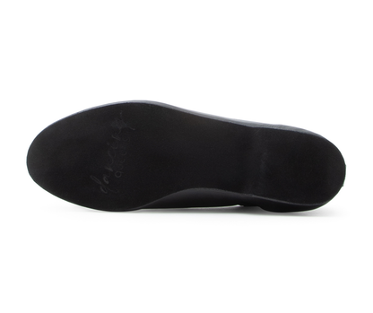 Flow Tanzschuhe in Schwarz Leder