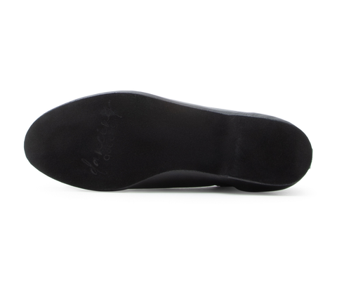 Flow Tanzschuhe in Schwarz Leder