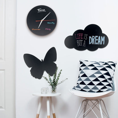 Securit® Wandkreidetafel Silhouette Schmetterling, 36x31cm