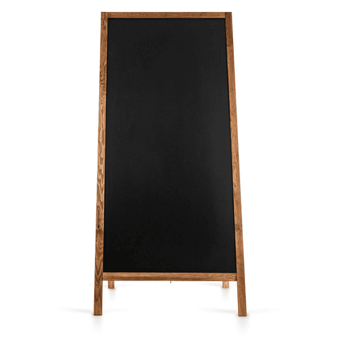 XXL Holz Kundenstopper "ColorFrame" 160x72cm, Indoor