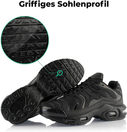 Fusskleidung® Damen Herren Sportschuhe Dämpfung Sneaker leichte Laufschuhe