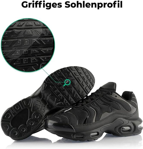 Fusskleidung® Damen Herren Sportschuhe Dämpfung Sneaker leichte Laufschuhe