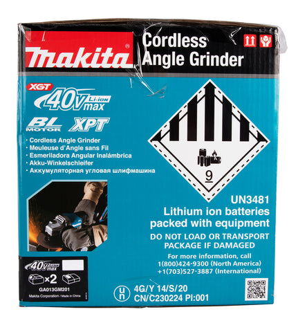 
          Akku-Winkelschleifer XGT ®
          GA013GM201
        