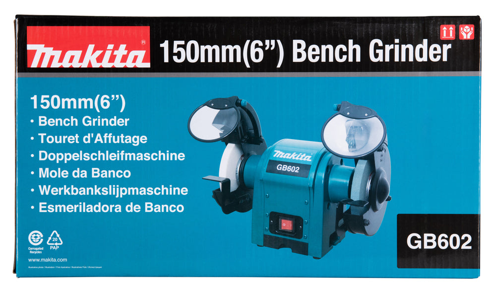 
          Elektronische Doppelschleifmaschine • 250 W
          GB602
        