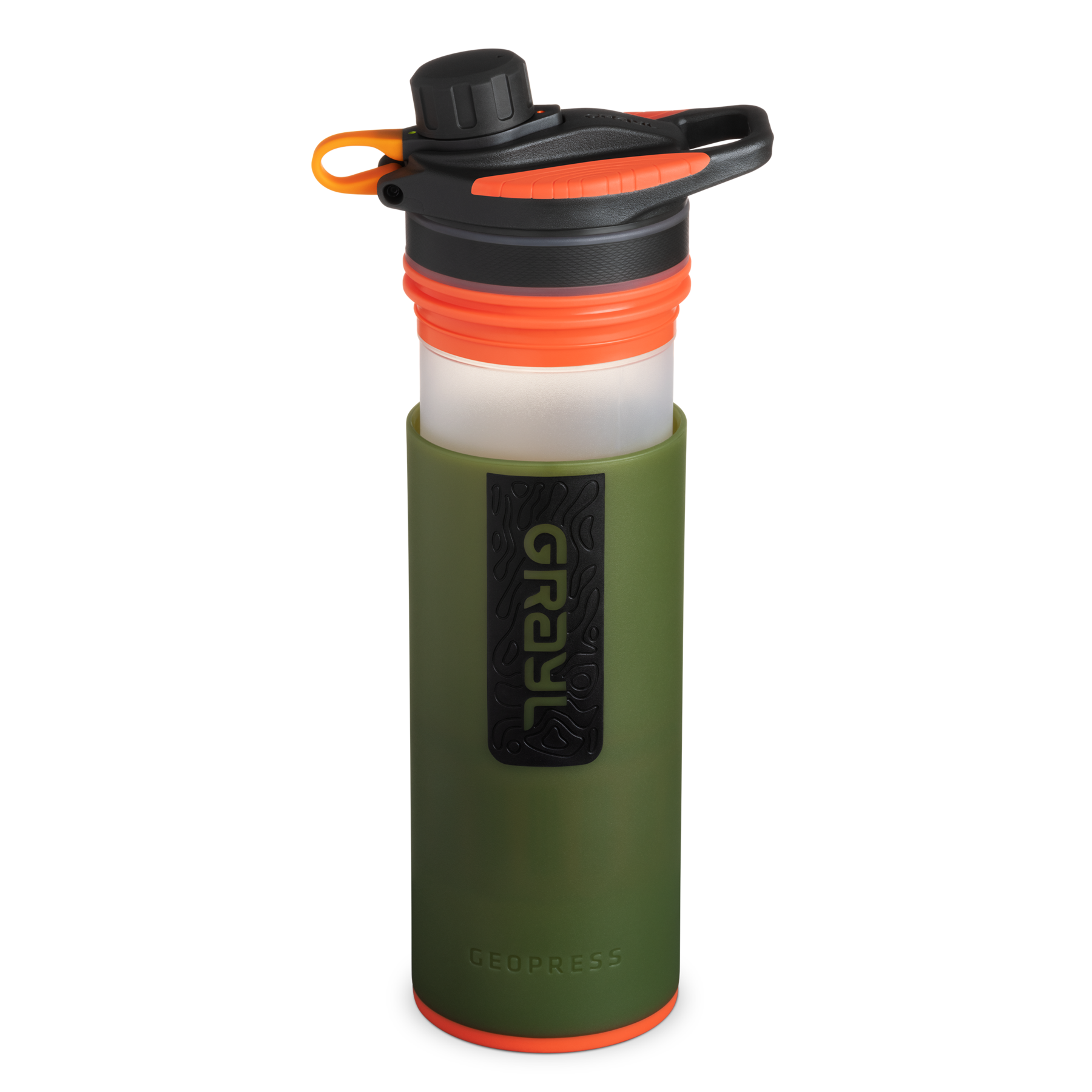 Geopress Purifier Bottle Oasis Green