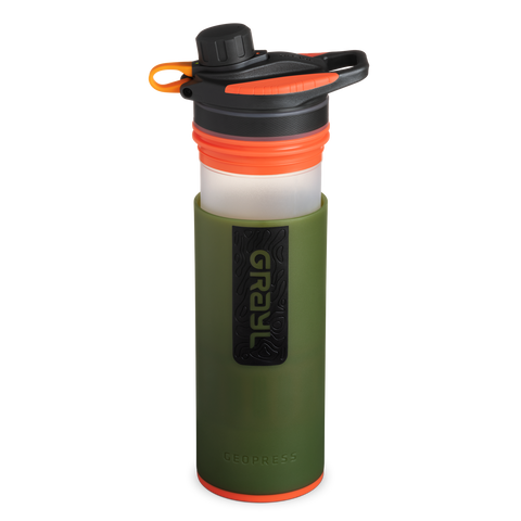 Geopress Purifier Bottle Oasis Green